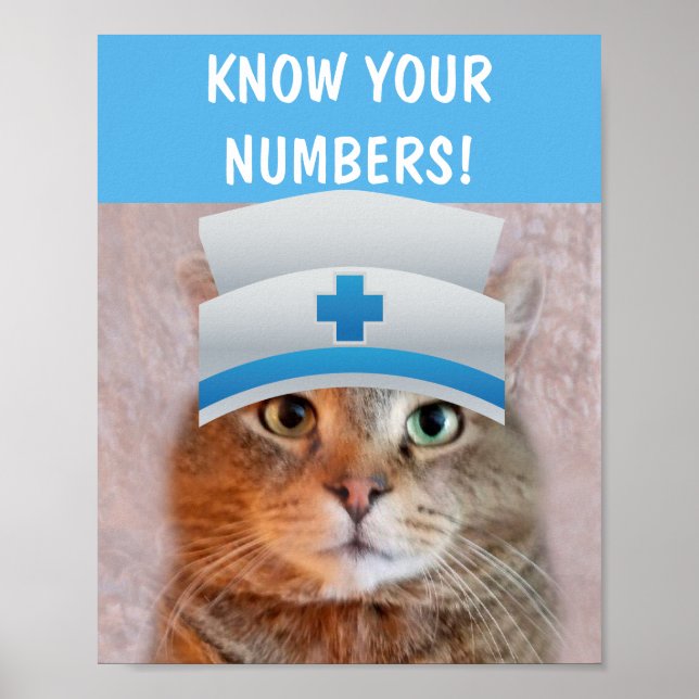 Poster CONNAISSEZ VOS NUMÉROS Nurse Rupie (Devant)