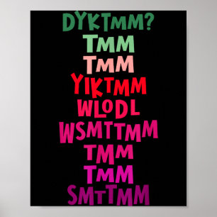 Poster Connaissez-vous l'homme au muffin Dyktmm Nostalgie