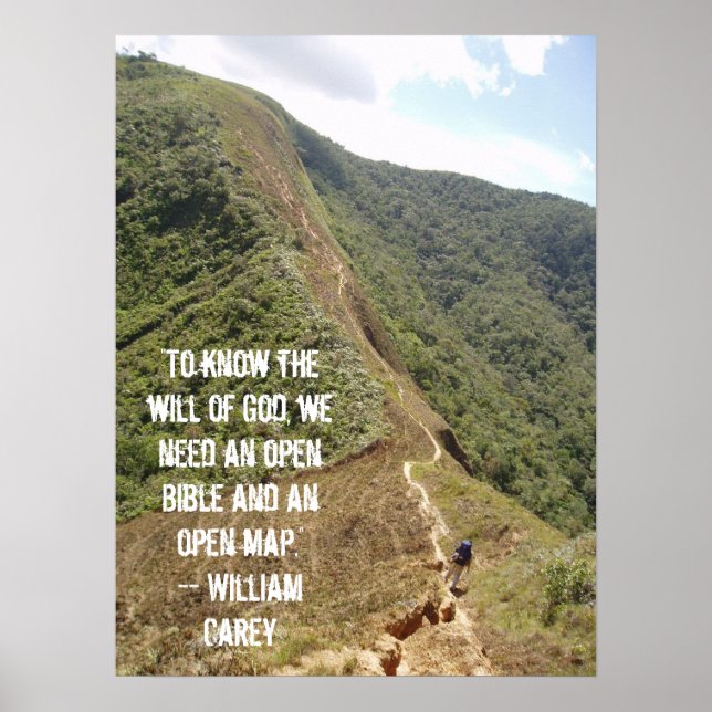 Poster "Connaître la volonté de Dieu...affiche (Devant)