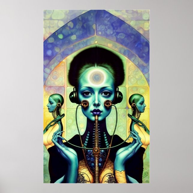 Poster Connecté 1 (Devant)