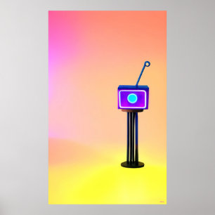 Poster Connecté pour regarder que vous me regardez