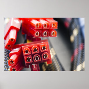 Poster Connecteur de câble pour ordinateurs