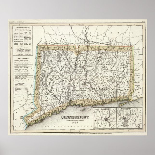 Poster Connecticut 16 (Devant)