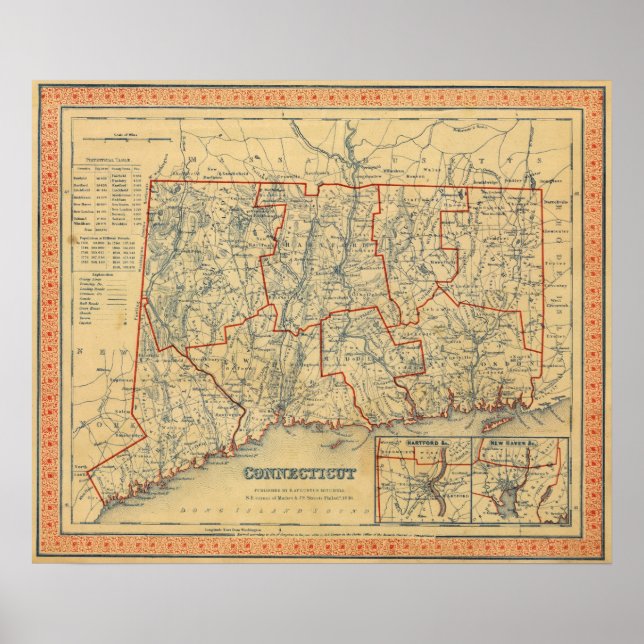 Poster Connecticut 3 (Devant)