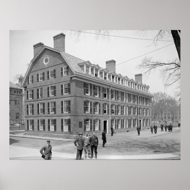 Poster Connecticut Hall (Université de Yale) (Devant)