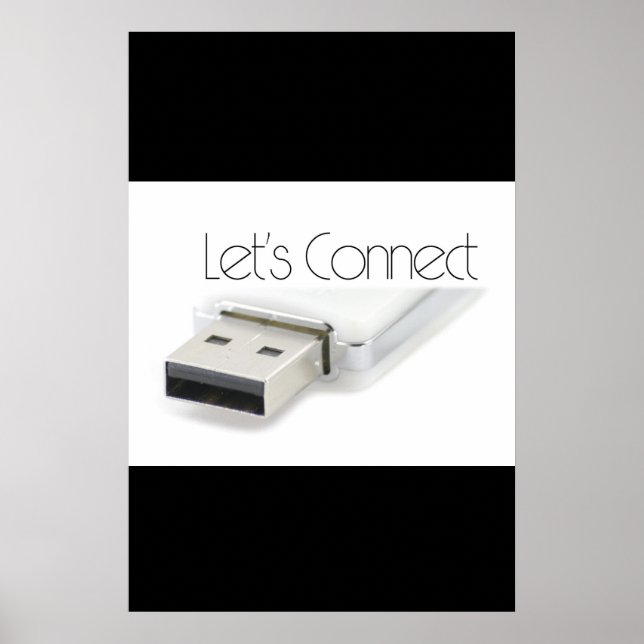 Poster Connectons USB (Devant)