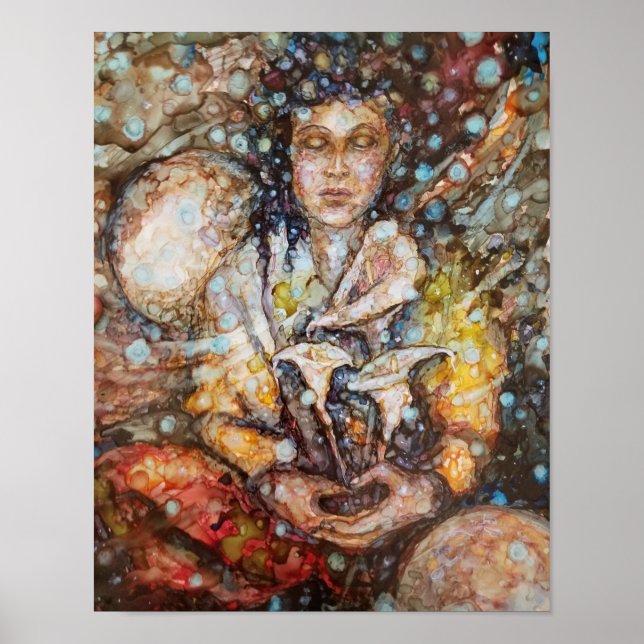 Poster Connexion à l'impression Spirit (Devant)