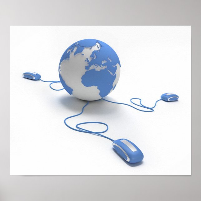 Poster Connexion mondiale (Devant)