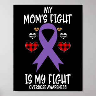 Poster Conscience de l'overdose Le combat de ma mère est