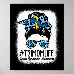 Poster Conscience du syndrome de Down Maman Vie Messeuse