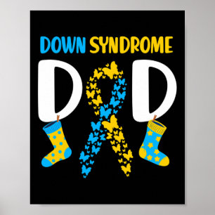 Poster Conscience du syndrome de Down T21 Syndrome de pap