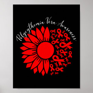 Poster Conscience Polycythemia Vera Tournesol Rouge Mpn S