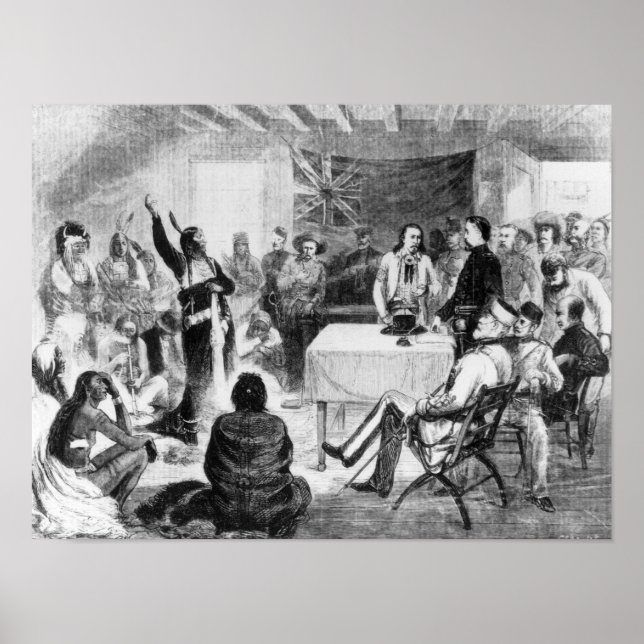 Poster Conseil Bull, 1877 (Devant)