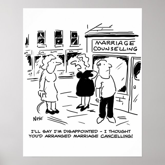 Poster Conseil conjugal, pas annulation (Devant)