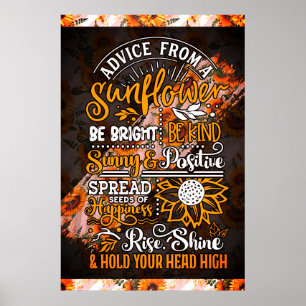 Poster Conseil De Motivation Inspirationnel D'Un Tourneso