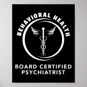 Poster Conseil de santé mentale et comportementale Psycho