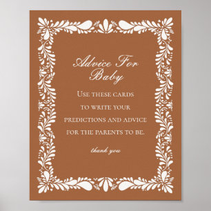 Poster Conseil de tuile Clay Talavera pour le jeu de Baby
