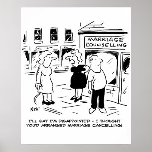 Poster Conseil matrimonial, pas annuler
