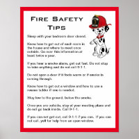Conseils de sécurité sur le feu de chien dalmate