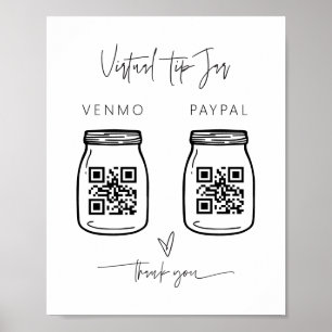 Poster Conseils virtuels Signer de l'argent aux entrepris