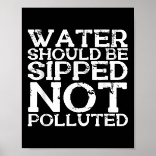 Poster Conservation de l'eau Protection De l'environnemen