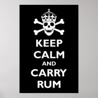 Conserver le calme et porter le rhum