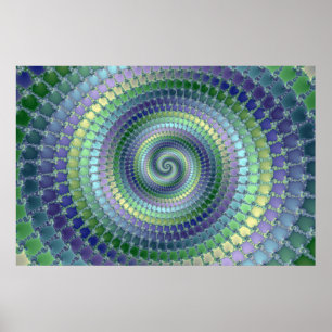 Poster Considérer - fractale