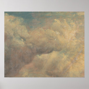 Poster Constable - Étude Cloud