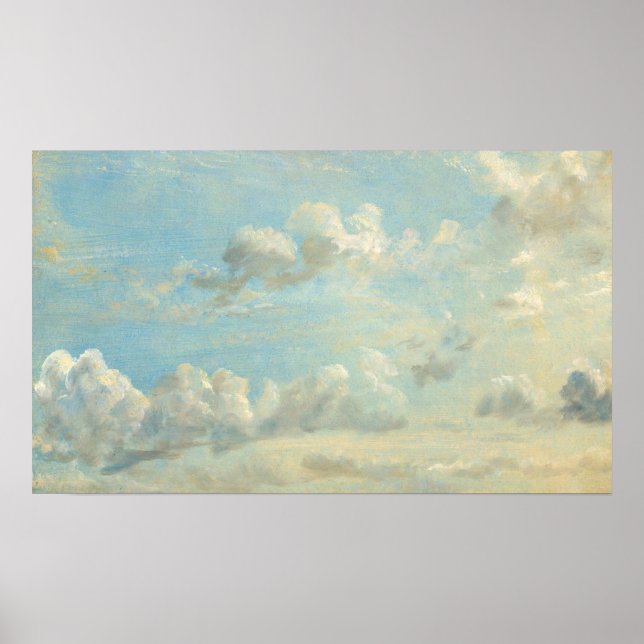 Poster Constable - Étude de Nuages (Devant)