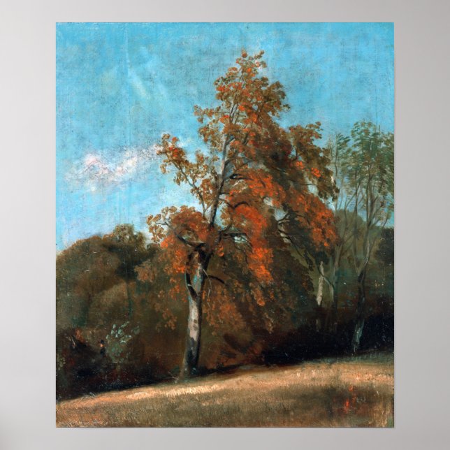 Poster Constable - Étude d'un frêne (Devant)