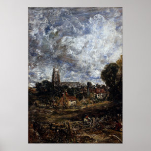 Poster Constable - Stoke-By-Nayland 1836