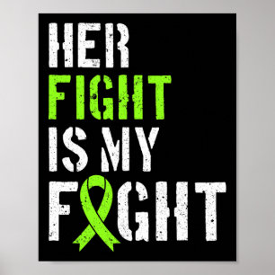 Poster Constater que son combat est mon soutien de combat
