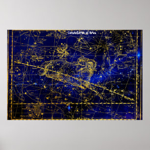 Poster Constellation du Bélier