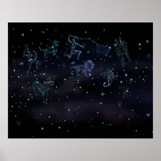 Poster Constellations (Devant)