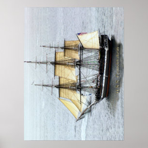 Poster Constitution d'USS au plein masque