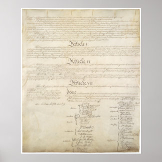 Poster Constitution_Pg 4 des États-Unis sur 4