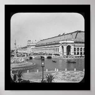 Poster Construction Juste-Libérale des arts des