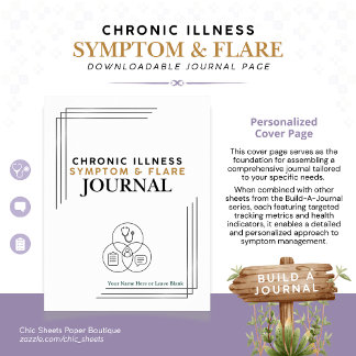Poster Construire-un-journal Maladies chroniques Symptôme