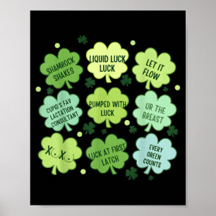 Poster Consultant en allaitement maternel St Patrick