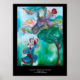POSTER CONTE DE FÉES TURC / PHÉNIX ET ARCHER