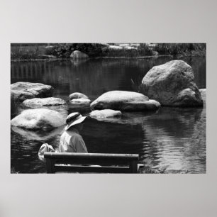 Poster Contemplation, Big Springs Gardens