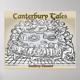 Poster Contes de Canterbury
