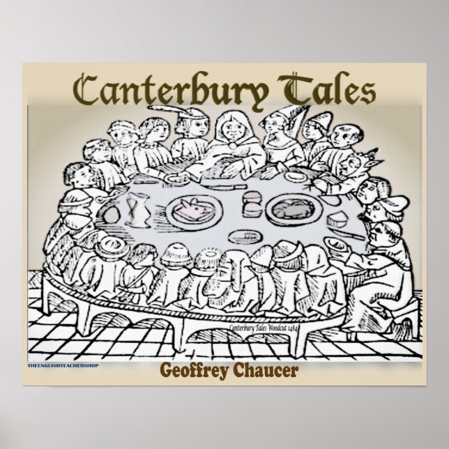 Poster Contes de Canterbury (Devant)