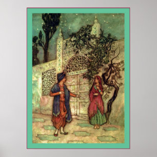Poster Contes populaires du Bengale ~ Beaux-Arts Vintages