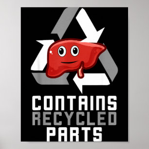 Poster Contient des pièces recyclées Survivant d'une gref