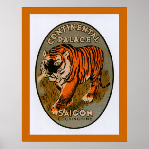 Poster Continental Palace Hotel Saigon