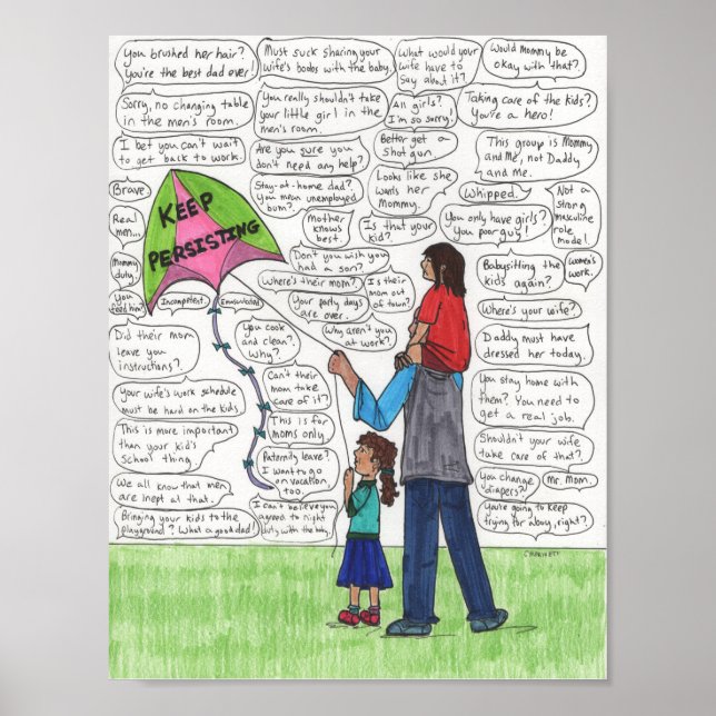 Poster Continuer la persistance (Dads) (Devant)