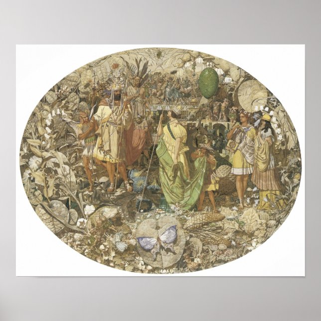 Poster Contradiction : Oberon et Titania, 1854-58 (Devant)