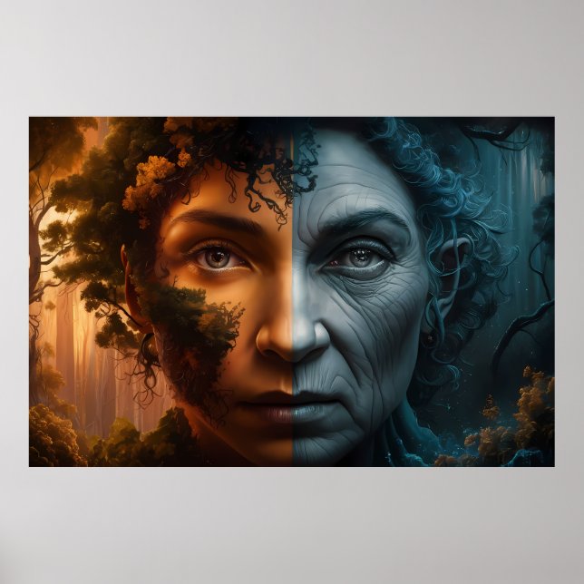 Poster Contraste éternel : Là où la jeunesse rencontre l' (Devant)