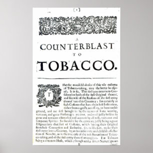 Poster Contre-blast au tabac